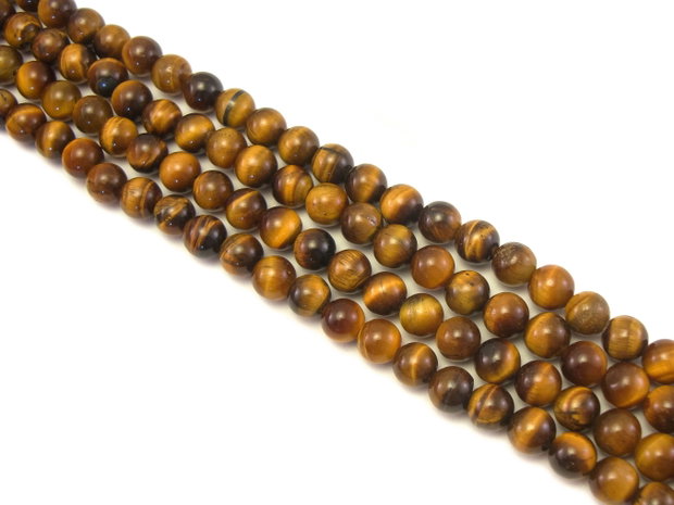 Tiger eye, sfere 6 mm (cod 1-327)