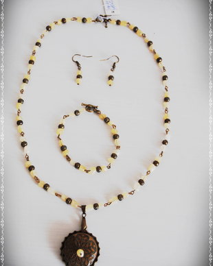 SET- TOPAZ GALBEN