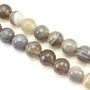 Agate gri, sfere fatetate 12 mm (cod 1-349)