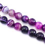 Agate mov, sfere fatetate 12 mm (cod 1-350)