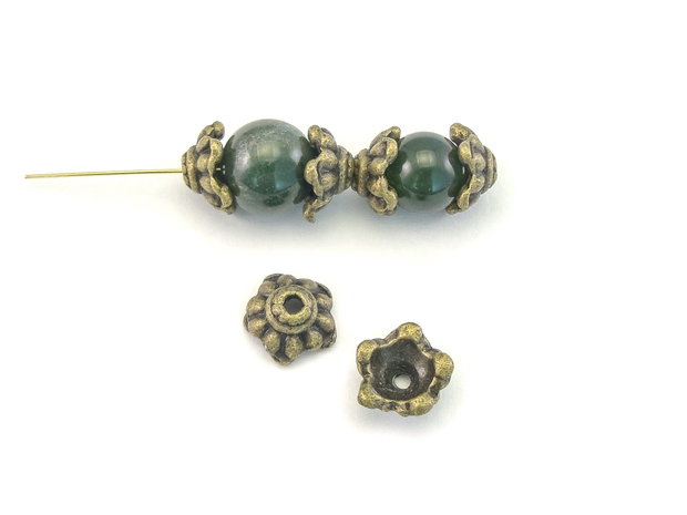 Capacele, finisaj bronz, 10 mm (cod 8-40)