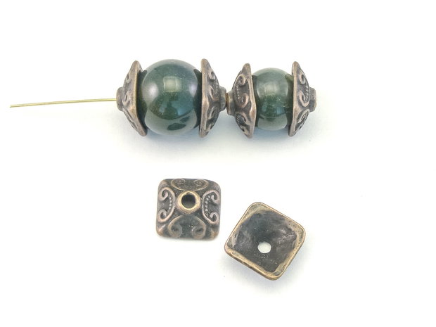Capacele, finisaj cupru antichizat, 10 mm (cod 8-47)