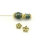 Capacele, finisaj auriu antichizat, 7,5 mm (cod 8-79)