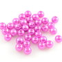 Re11 Margele plastic roz (imitatie perle) 8mm