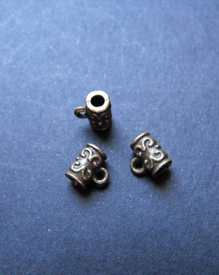 DISTANTIER - AGATATOARE PANDANTIV BRONZ - 7 X 6,5 MM