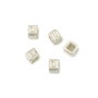 Distantier argintiu, 4 mm (cod 7-113)