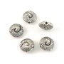 Distantier argintiu antichizat, 9,5 mm (cod 7-127)