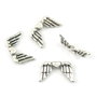 Distantier aripi, argintiu antichizat, 19x11 mm (cod 7-133)