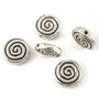 Distantier spirala, argintiu antichizat, 13 mm (cod 7-138)