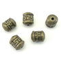 Distantier, finisaj bronz, 11x9 mm (cod 7-143)