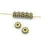 Distantier, finisaj bronz, 7,5x4 mm (cod 7-147)