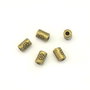 Distantier tubular, finisaj bronz, 5x3,5 mm (cod 7-154)