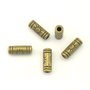 Distantier tubular, finisaj bronz, 9,5x3,5 mm (cod 7-155)