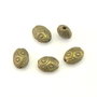 Distantier, finisaj bronz, 8x6 mm (cod 7-157)