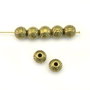 Distantier, finisaj bronz, sfera 6 mm (cod 7-158)