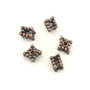 Distantier, finisaj cupru antichizat, 7,5x6,5 mm (cod 7-169)