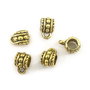 Distantier, finisaj auriu antichizat, 7,5x6 mm (cod 7-184)