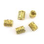 Distantier, finisaj auriu antichizat, 8x5,5 mm (cod 7-188)