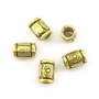 Distantier, finisaj auriu antichizat, 9,5x6,5 mm (cod 7-192)
