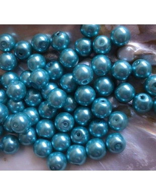 LPE602 - perle albastre 6 mm