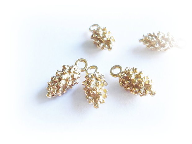 1b Charm aurit ,ciorchine 18 x 8mm