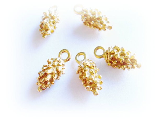 1b Charm aurit ,ciorchine 18 x 8mm