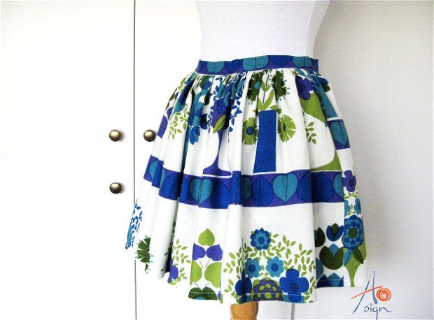 A retro summer skirt