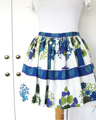 A retro summer skirt
