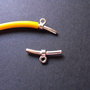 INCHIZATOARE ARGINTIE PT. TUB SILICON - 22 X 8 MM