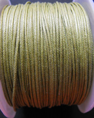 SNUR DE BUMBAC CERAT 1 MM - 1 METRU