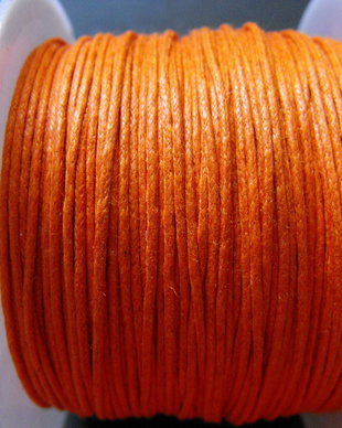 SNUR DE BUMBAC CERAT 1 MM - 1 METRU