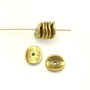 Distantier, finisaj auriu antichizat, 9,5x2 mm (cod 7-199)