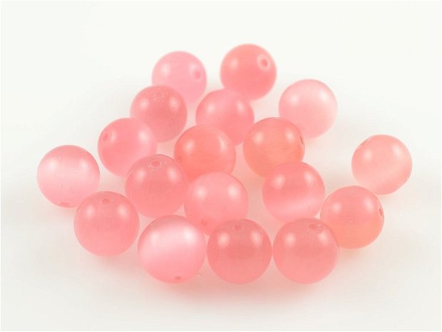 A503 Ochi de pisica sfere 10mm, roz