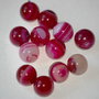 LPP1200 - agate stripped fucsia 12 mm