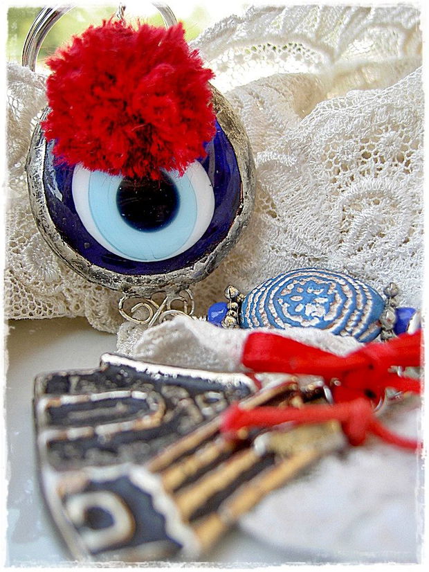 Evil Eye Decoratiune de agatat