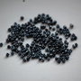 LN200 - margele nisip 2 mm, gri metalizat- 2 lei