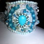 *bratara statement bleu redusa la 28 lei