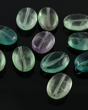 FM491 Fluorit banuti ovali 14x10mm