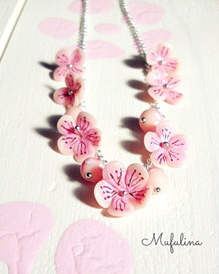 Colier Cherry Blossom