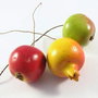 3 buc Fructe decorative - 2547