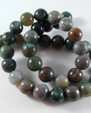 2589 # (30 buc) Agata indiana 10mm