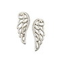 Charm aripa, finisaj argintiu antichizat, 25x10 mm (cod 9-284)