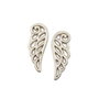 Charm aripa, finisaj argintiu antichizat, 23x8,5 mm (cod 9-285)