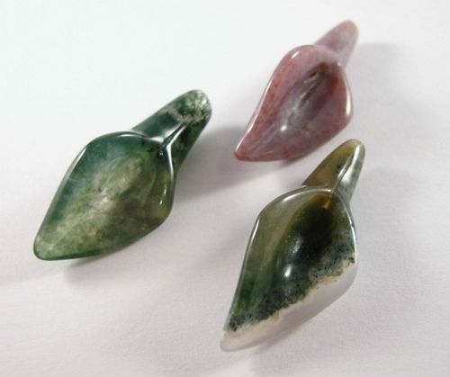 Cala agate indiene 36-37x15-17mm - 2591