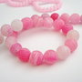 1b Agata crackle fucsia 10mm
