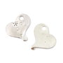 Charm inima, finisaj argintiu, 16x17,5 mm (cod 9-306)