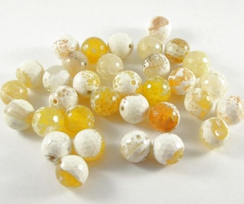 2600 - 5buc Agate crabfire 12mm