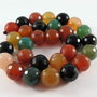 7buc Agate fatetate 13.5mm - 2602