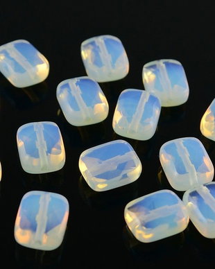 AC535 Opalit banut fatetat dreptunghiular 10x8x6mm