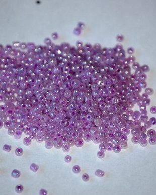 LN206 - margele nisip mov 2 mm
